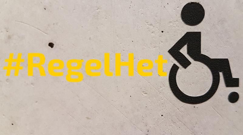 Campagnebeeld van #RegelHet